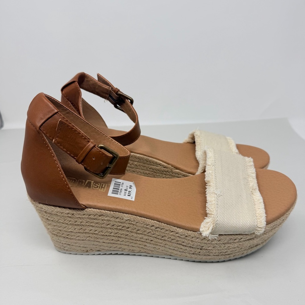 Womens Comfortable Wedge Espadrille Sandal size 8.5